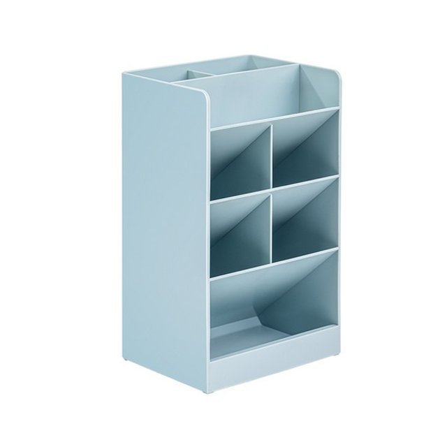 DELI 멀티 펜꽂이 대 블루 8939BL 120 x 205 x 91mm
