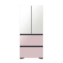 비스포크 김치냉장고 4도어 RQ58B94N1AP (586L, 글램 화이트, 글램 핑크, 1등급)