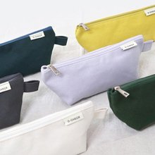 오첵 캔버스 삼각 펜케이스 펜파우치[공책]