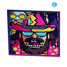 [해외직구] 디붐 픽수 64 PIXOO 픽셀아트 LED 디지털 액자 블랙