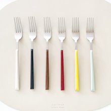 레브 올리비아 디너 포크(6가지 색상 택1)