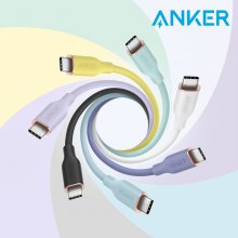 ANKER 플로우 USB C to C 100W PD 고속충전 케이블 180cm