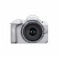 [정품]canon EOS-R50 미러리스 카메라 바디&렌즈 KIT[본체+18-45mm][화이트]