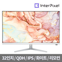 IPQ3220 무결점 QHD IPS 75Hz 32인치 모니터 화이트 에디션