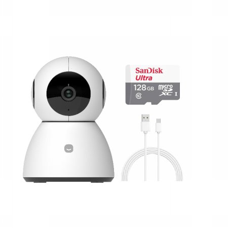  스마트 CCTV 홈카메라 Pro플러스 + 128메모리 + 3m케이블