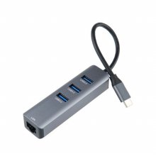 컴스 HA009 USB허브 (USB 3.0 Type C/3포트/무전원)