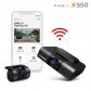 [출장장착] X550 Wi-Fi 빌트인 Q/Q 2채널 블랙박스 32GB NON LCD 순정 스타일 와이파이동글 GPS 내장 극초고화질 전후방 QHD