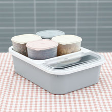 파스텔 쌀통 3kg+잡곡통 900ml 4개