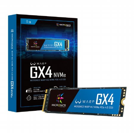 마이크로닉스 WARP GX4 M.2 NVMe SSD (1TB)