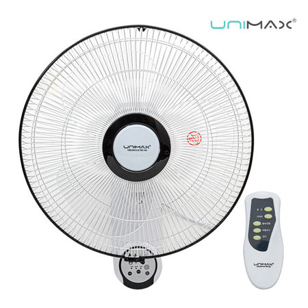 유니맥스 16인치 벽걸이형 리모컨 선풍기 UMF-R6121W 벽걸이 리모컨 선풍기 유치원 식당 업소