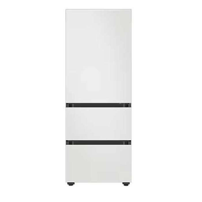 삼성전자 비스포크 키친핏 김치냉장고 3도어 RQ33C74B101 313L, 코타 화이트, 1등급