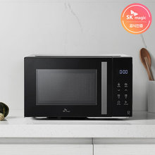 SK매직 디지털 터치 25L 전자레인지 MWO-FM3A2 블랙 대용량