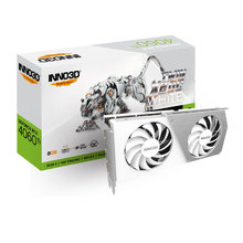 INNO3D 지포스 RTX 4060 Ti OC D6 8GB TWIN X2 WHITE 그래픽카드