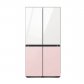 삼성 비스포크 냉장고 4도어 870L 글램화이트+핑크 RF85C91D155