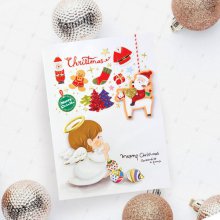 천사 크리스마스 카드 FS7082-1