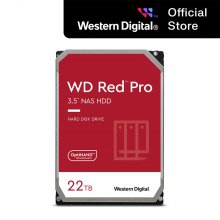 [WD공식] RED PRO 22TB WD221KFGX 나스 하드디스크