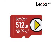 렉사 공식판매 PLAY Micro SD카드 닌텐도 스위치 스팀덱 모바일 휴대폰 휴대용 게임장치 호환 512GB
