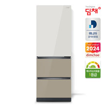 김치냉장고 3도어 스탠드형 EDT33JBPIER (330L, 샤인 베이지브라운)