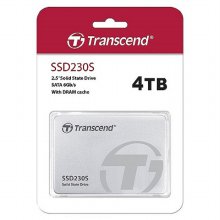 트랜센드 SSD230S TLC/ SLC캐싱 SATA3 2.5인치 (4TB) (정품) 파인인포