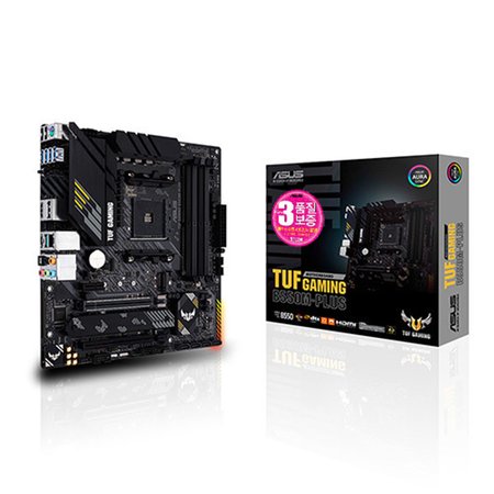 ASUS TUF GAMING B550M-PLUS STCOM 에이수스 가성비 컴퓨터 게이밍 PC 메인보드 AMD CPU추천