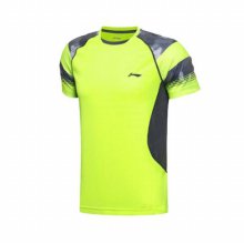 리닝 남성 티셔츠 AAYM021-3 형광그린