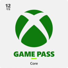 Xbox Game Pass core 12개월 이용권 게임패스