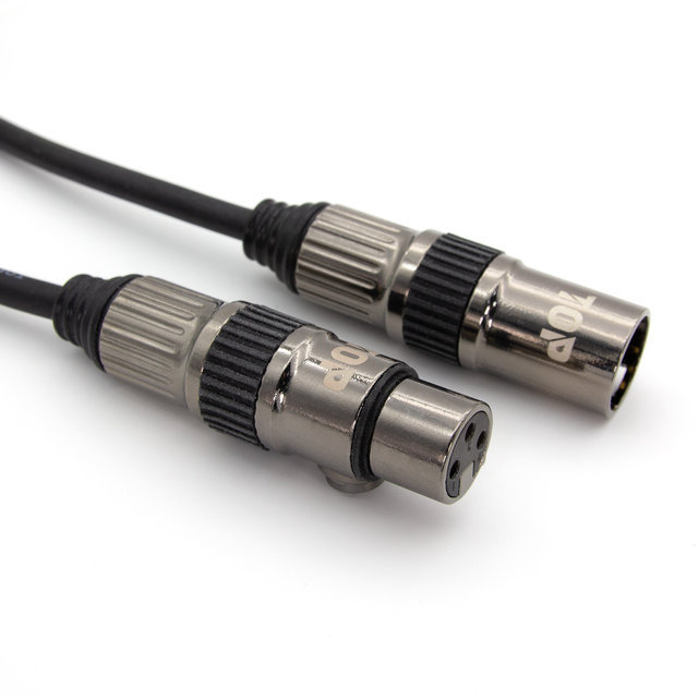 HDTOP 국산 제작 XLR 암 TO XLR 수 연장 케이블 50M HT-TP373