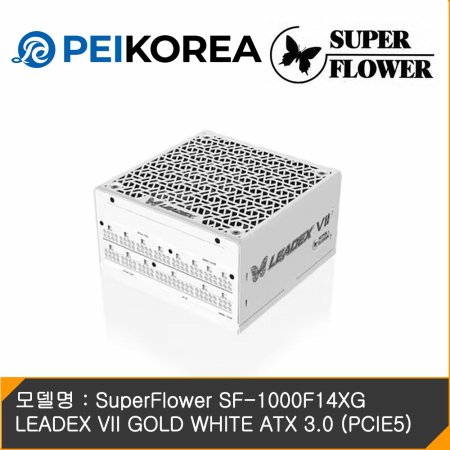 [PEIKOREA] SuperFlower SF-1000F14XG LEADEX VII GOLD WHITE ATX 3.0 (PCIE5)