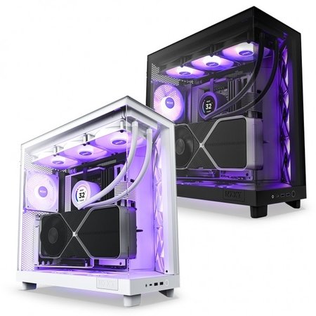 NZXT H6 Flow RGB Matte Black (미들타워)