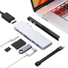 하이퍼 드라이브 듀오 7 IN 2 USB-C 허브 (실버) [HD28C]