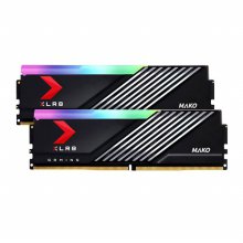 PNY XLR8 DDR5 32GB PC5-51200 CL32 MAKO RGB 블랙 패키지 메모리