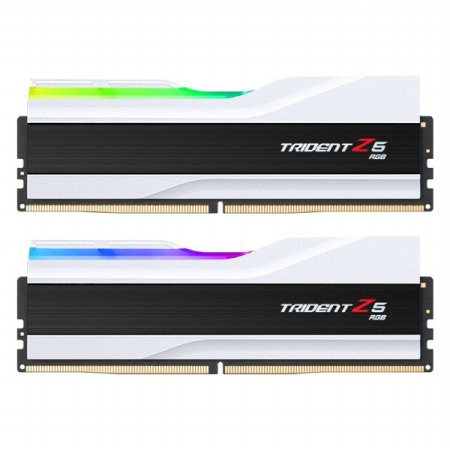 G.SKILL DDR5 64GB PC5-51200 CL32 Trident Z5 RGB 화이트 메모리 (32Gx2)