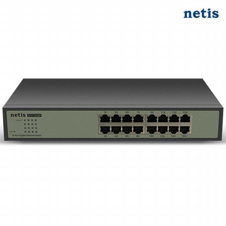 netis ST3116GM 16포트 기가비트 스위칭허브 1000Mbps
