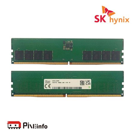 SK하이닉스 DDR5 16G PC5-38400 CL40 4800MHz  PC 메모리 램 파인인포