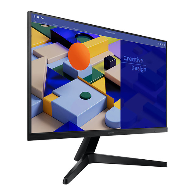 삼성 베젤리스 S24C310  60.4cm 모니터 75Hz IPS FHD 광시야각 눈 보호 사무용 업무용