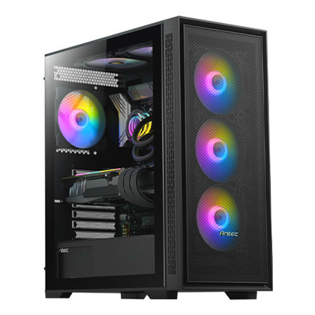 안텍 AX81 RGB ELITE MESH 강화유리 미들타워 케이스