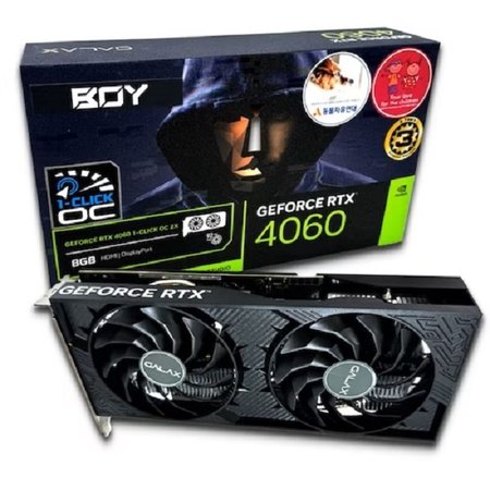 갤럭시 BOY 지포스 RTX 4060 2X OC V2 D6 8GB 그래픽카드