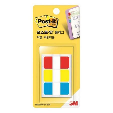 3M 포스트잇인덱스탭 686SS-BRY(38x18mm)