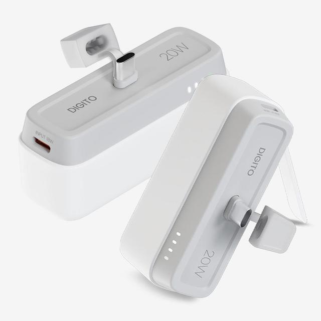 디지토 20W 도킹형 PD 고속충전 5000mAh 8핀 C타입 일체형 미니 