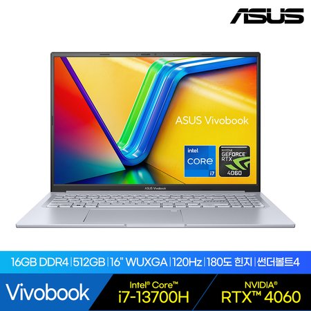 ASUS 비보북 16X K3605VV-N1002 인텔 i7 13700H/16GB/512GB