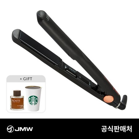  [임직원] JMW 매직컬 전문가용 무빙쿠션 데일리 고데기 매직기+로아띠 오일 미니