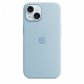  MacSafe형 아이폰15 실리콘케이스 라이트 블루