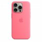  MacSafe형 아이폰15 프로 실리콘케이스 핑크