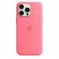 MacSafe형 아이폰15 프로맥스 실리콘케이스 핑크
