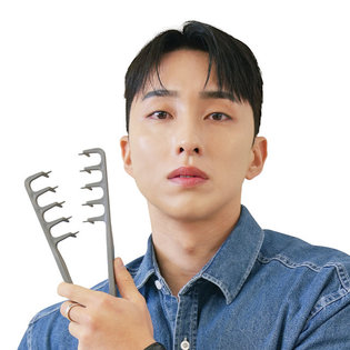 쉐도우 남자 스타일링 헤어 브러쉬