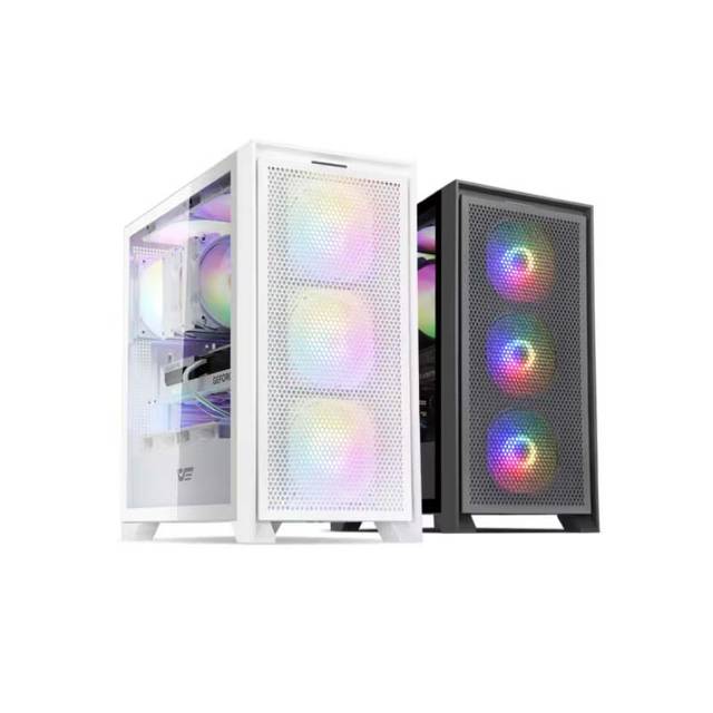 darkFlash DRX70 MESH RGB 강화유리 (화이트)