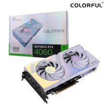 COLORFUL iGame 지포스 RTX 4060 ULTRA DUO OC White D6 8GB