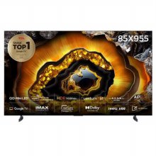 [전국무료설치] 215cm TCL QD-Mini LED 4K TV 안드로이드12 구글 TV 85X955 (설치유형 선택가능)