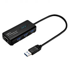 NEXTU NEXT-UH303LAN USB3.0 3포트 허브+RJ45 기가랜카드