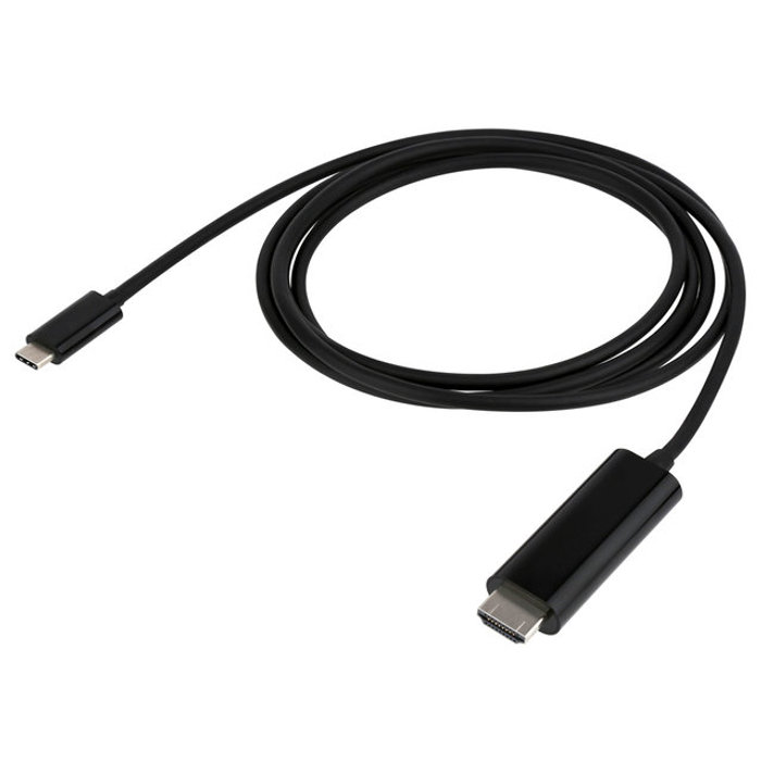 넥스트유 NEXTU NEXT-2241TCH 블랙 C타입 to HDMI 4K 변환 케이블 1.8M